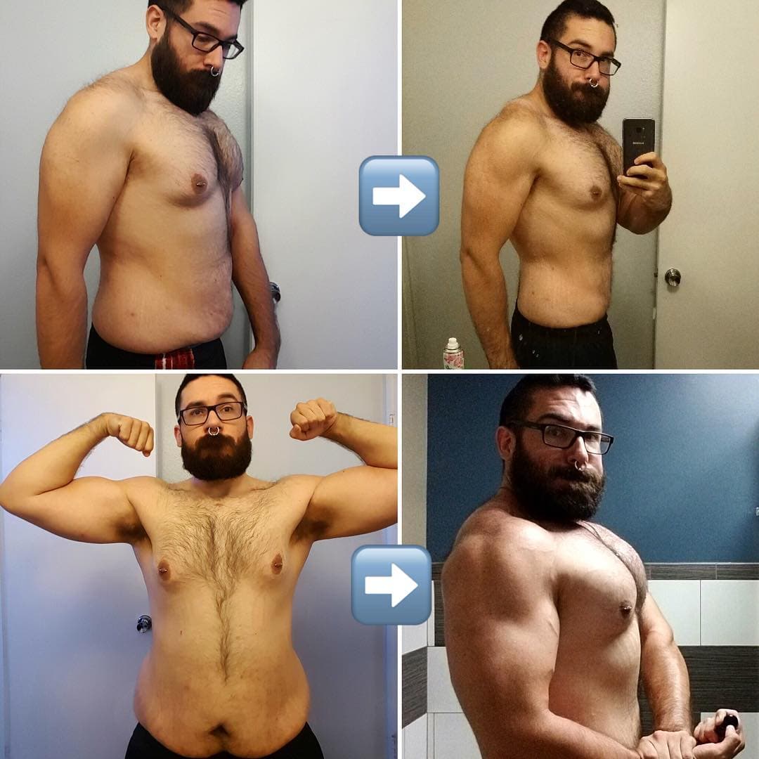 Client progress spotlight featuring Aaron.